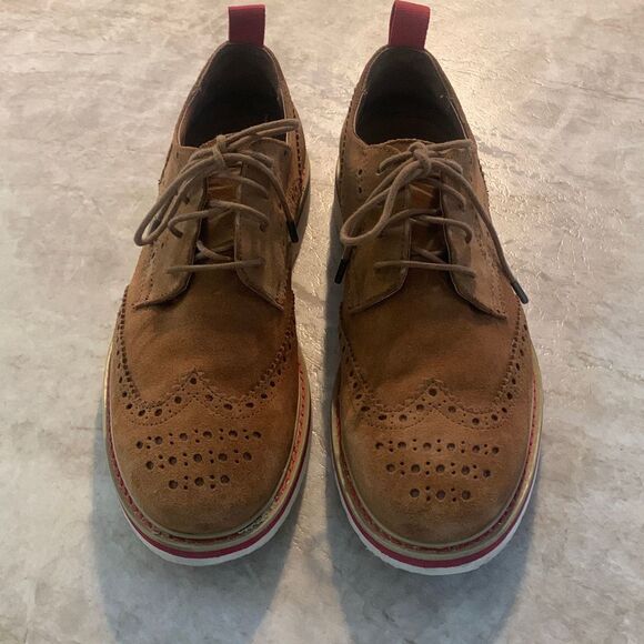 Kenneth Cole Suede Oxford Loafers - Picture 2 of 8